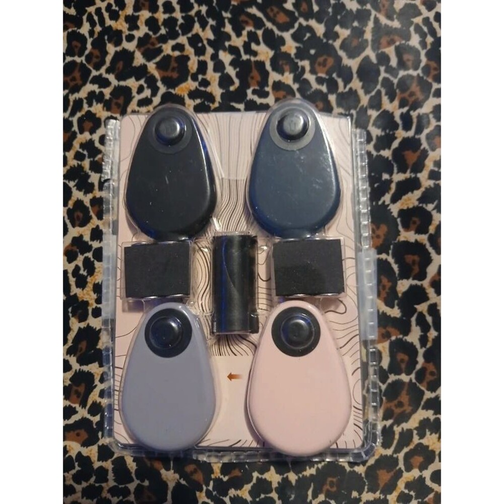 New Hidden AirTag GPS Tracker Holder Set (4-Pack)